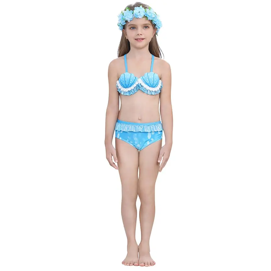 Mermaid Tail Cosplay Costume Swimsuit Set