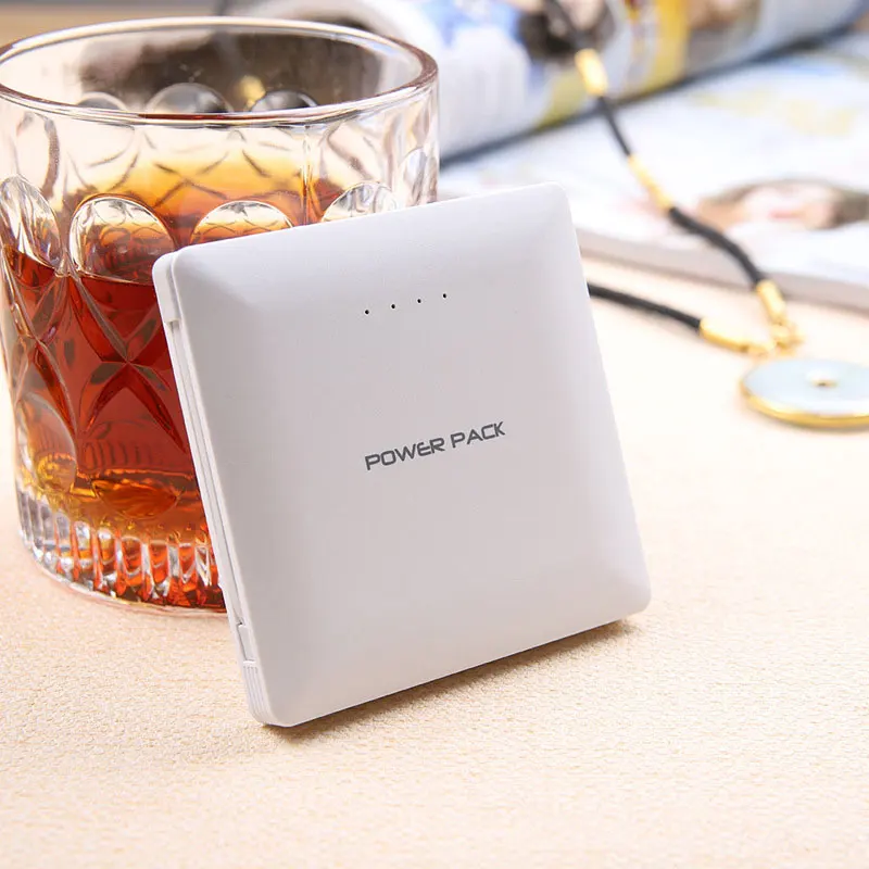 Band New 5000 mAh power Bank с двумя кабелями type-c светодиодный портативный внешний аккумулятор для зарядки Xiaomi Mi9