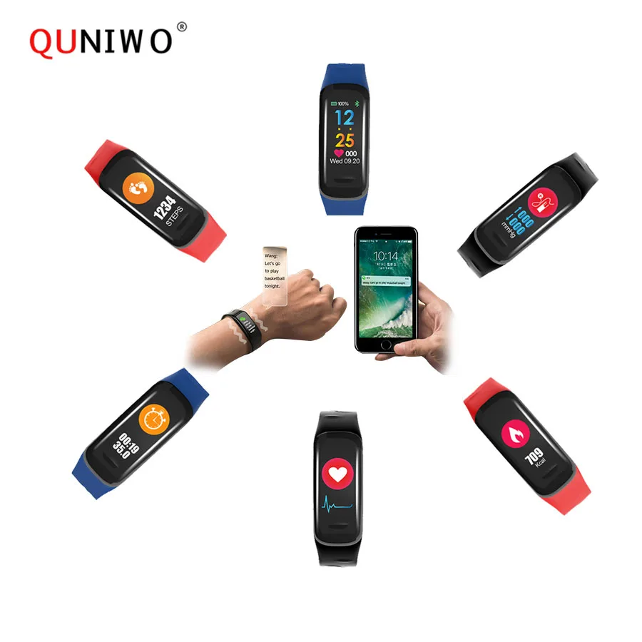 

Smartband Smart Activity Tracker Activity Bracelet Smartband Fitness Bracelet Fitness Tracker Electronic Health Monitor
