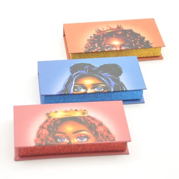 

20/30/50/100 pcs Lash Boxes Packaging Wholesale Empty Eyelash Packaging Box Rectangle Lashes Case Eyelashes Package make up tool