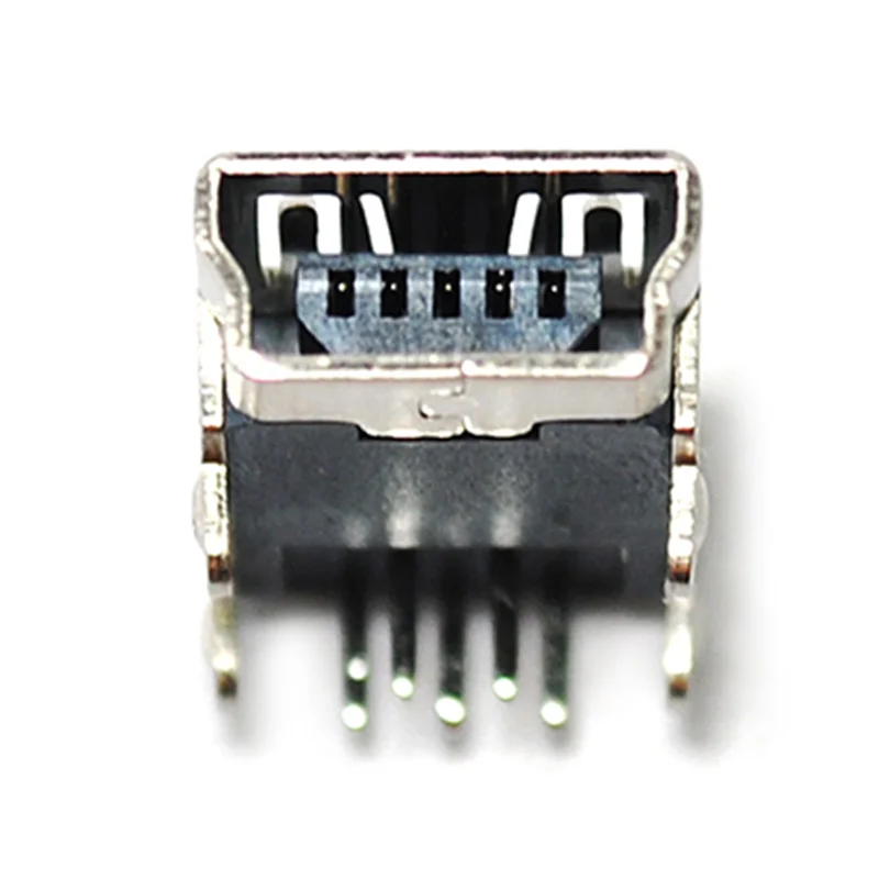 USB port MINI USB bent pin plug board MINI USB 5P 90 degree socket
