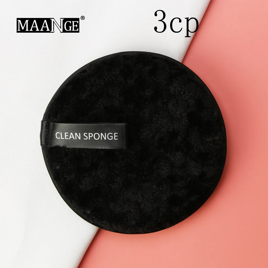 MAANGE 3PCS Pro Makeup Blender Foundation Puff Multi Shape Sponges Cosmetic Face Cleansing Pads Smooth Make Up Sponge Tool L0805