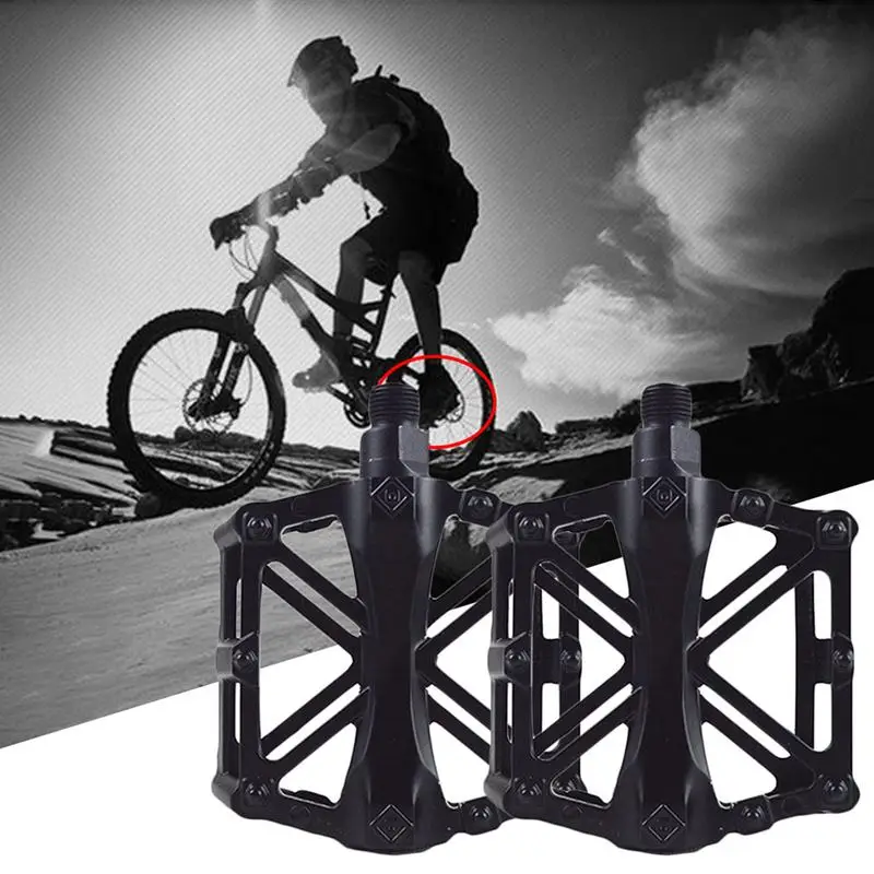 Bicycle ball pedals ultralight aluminum alloy mountain bike pedals dead fly pedals riding equipment