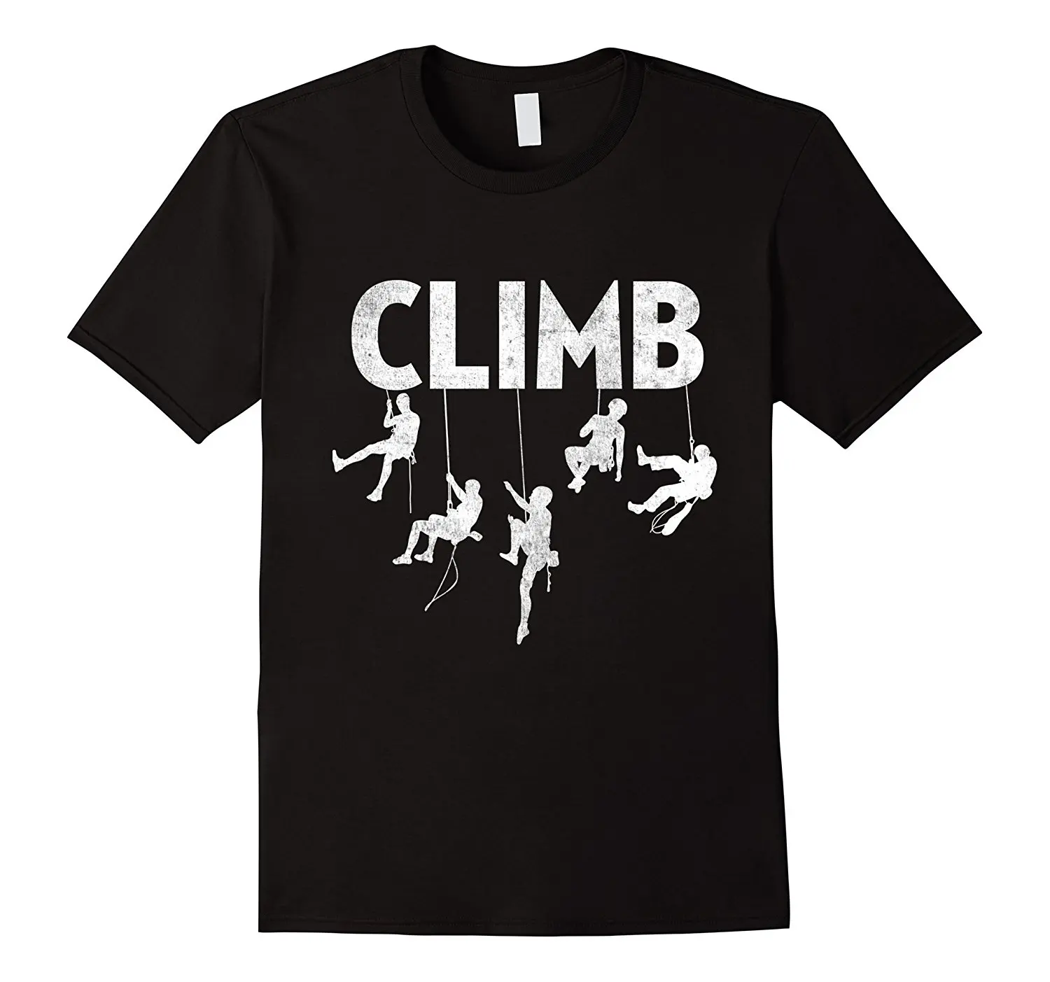 Fashion Climber Rock Climbinger T Shirt Bouldering Distressed Tee New