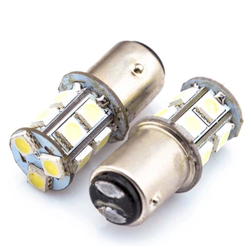 

10pcs Brake Bulb Cool White 1157 13SMD RV Camper Trailer LED 1141 Supplies