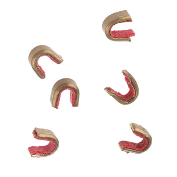 

6 Pcs Bow String Nocks Set Buckle Clips Bow String Protect Hunting Shooting Archery Accessories for Nocking Point Archery