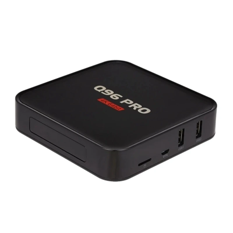 ABKT-Q96 PRO Android 7.1 Smart TV Box Amlogic S905 Quad-Core 64 Bit H.265 UHD 4K 1GB / 8GB 2.4G WiFi 100M LAN HD Media Player wi
