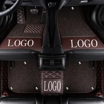 

Car floor mats with Logo/Brand Logo made for Honda Civic CRV CR-V HRV Accord Crosstour FIT City car-styling carpet rugs case lin