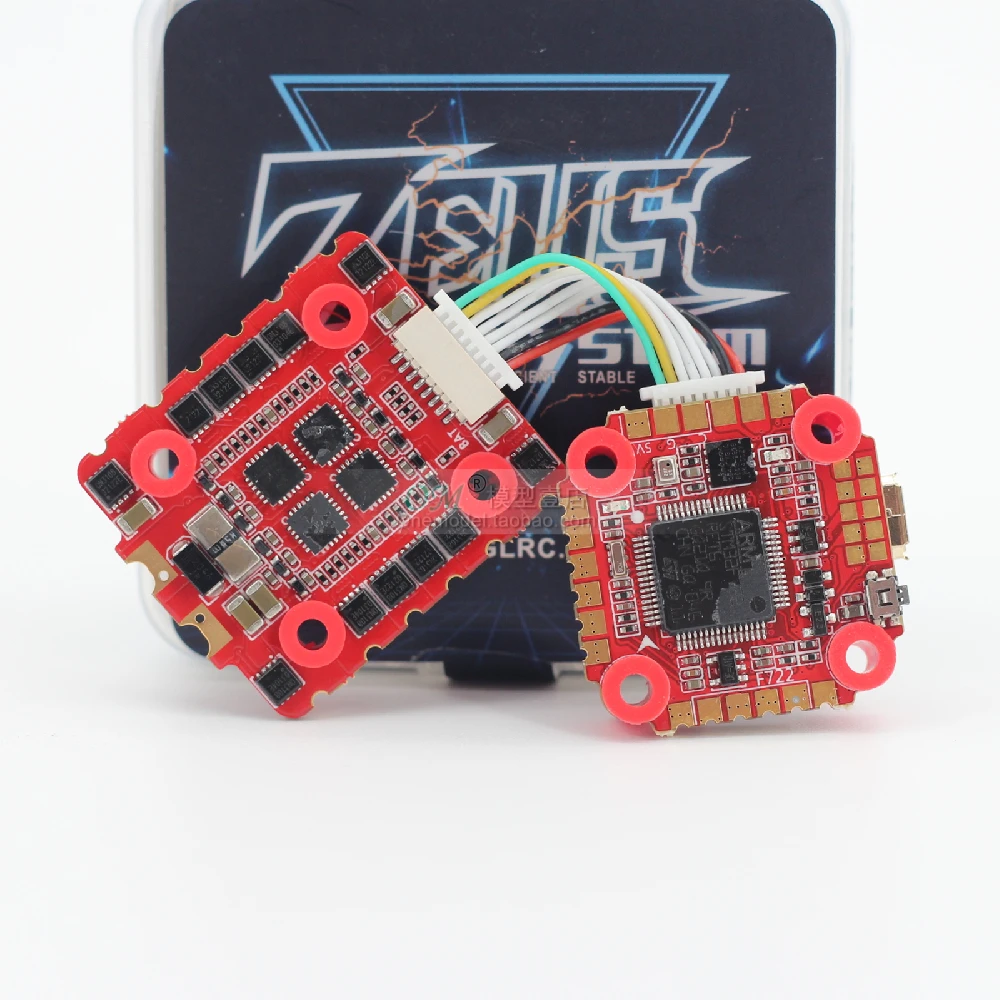 Контроллер полета HGLRC Zeus F728 STACK 3-6S 20x20 мм MPU6000 F722 30A BL32 4 в 1 ESC для FPV гоночных дронов