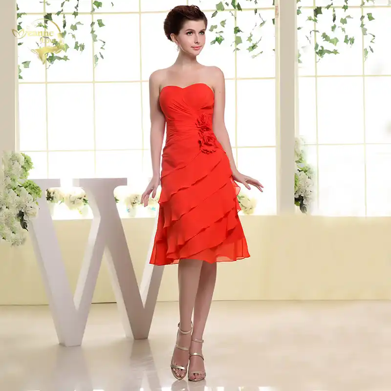 modest knee length homecoming dresses