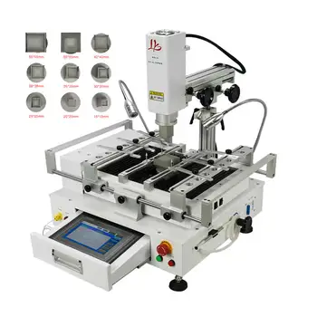 

LY R690 V.3 220V Hot Air Soldering Station Three Temperature Zones Touch Screen BGA Rework Station