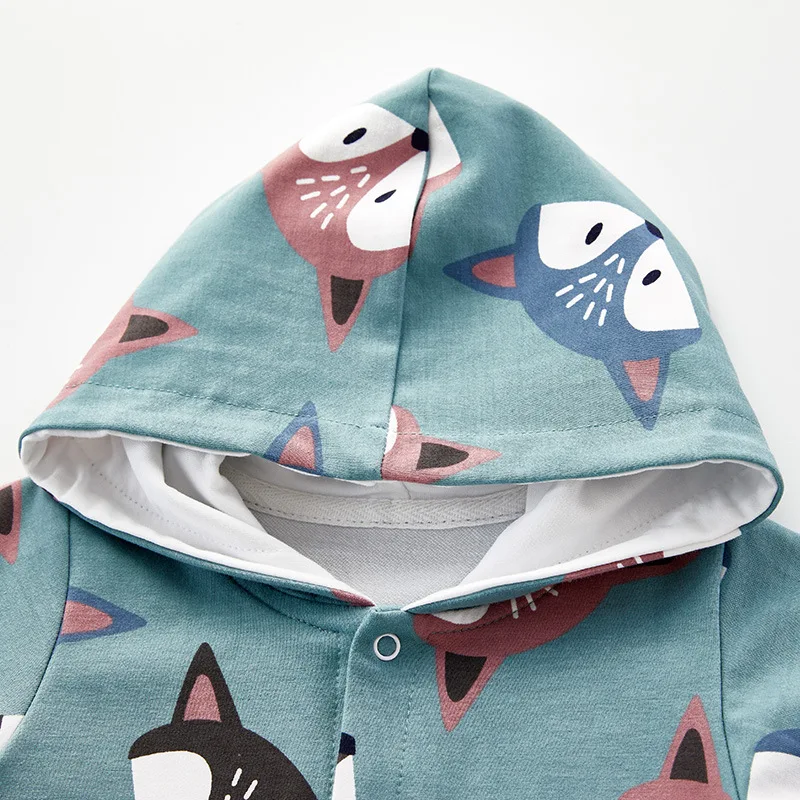 

Onesie Long Sleeve Spring Clothing Infant Single Breasted Others 100% Crawling Clothes Newborns Clothes Spring And Autumn 2019 N