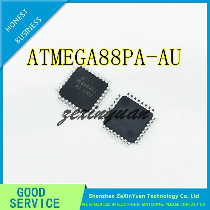

2 шт./лот ATMEGA88PA-AU ATMEGA88PA ATMEGA88 QFP-32 NEW