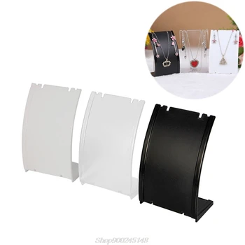 

Jewelry Shelf Pendant Necklace Chain Earring Bust Neck Plastic Display Stand Holder Showcase Bracket Boutique Jy15 20 Dropship