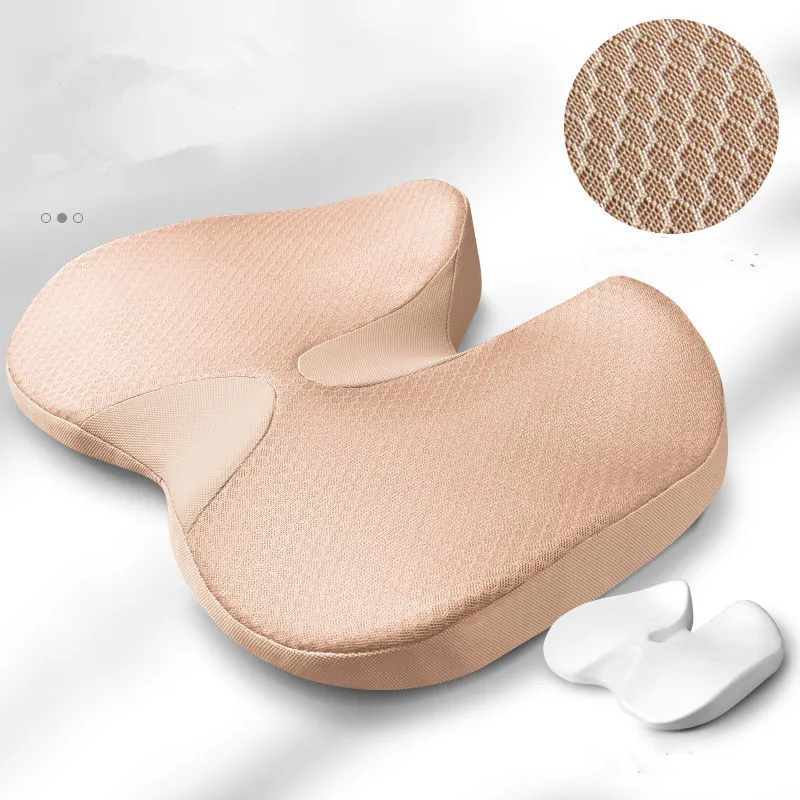 Cushion Non-Slip Orthopedic Memory Foam Coccyx Cushion for Tailbone Sciatica back Pain relief Comfort Office Chair Car Seat 