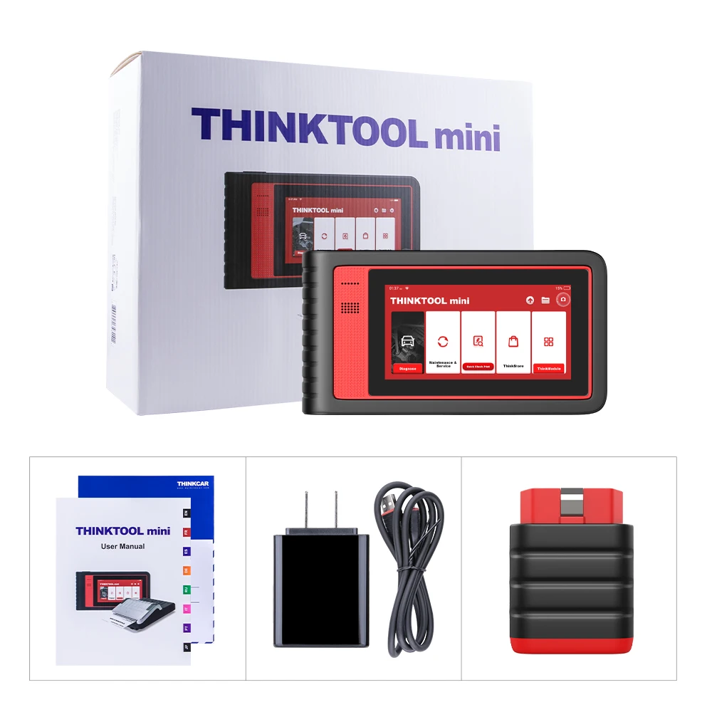 

Thinkcar Thinktool Mini Full System OBD2 Scanner Professional Diagnostic Scanner ECU Coding Active Test Lifetime Free Update