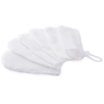 

Infant Dental Finger Toothbrush Gauze Hygiene Baby Care Soft White Oral Cleaning 6pcs