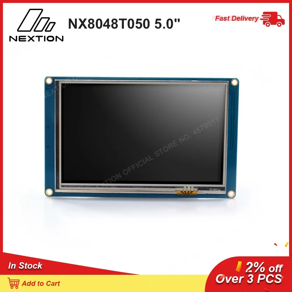 Интеллектуальный сенсорный дисплей Nextion NX8048T050 5 0 &quotHMI USART TFT ЖК модуль с помощью