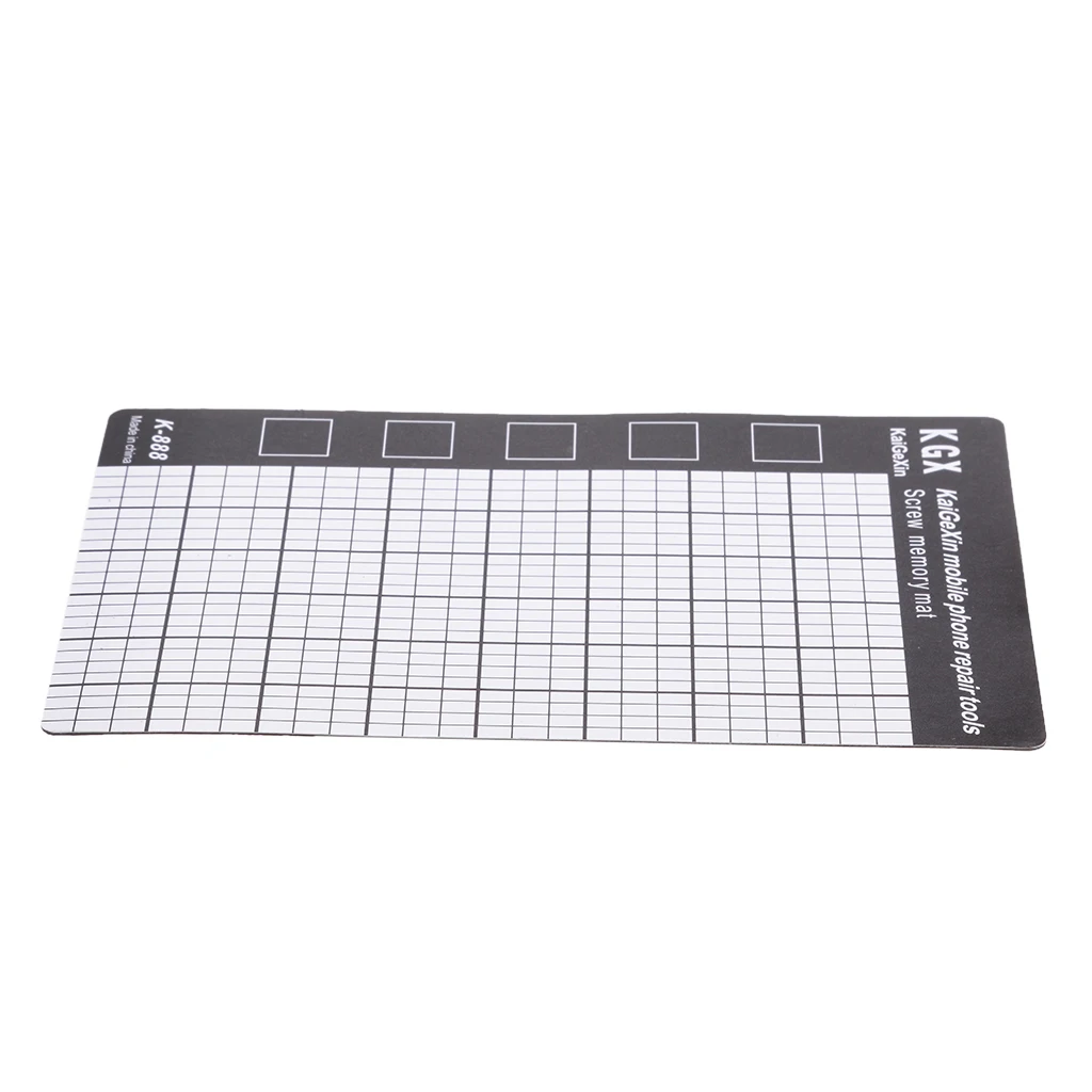 Professional Anti Slip Guide Mat Magnetic Screw Chart Repair Mat Tools For iPhone 4 5 6 7 8 for HUAWEI Oneplus 4 5 5T