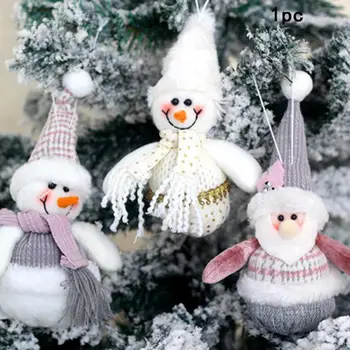 

2021 Christmas Elk Doll Merry Christmas Decor For Home Ornaments Christmas Tree Decor Pendant Happy New Year Xmas Navidad