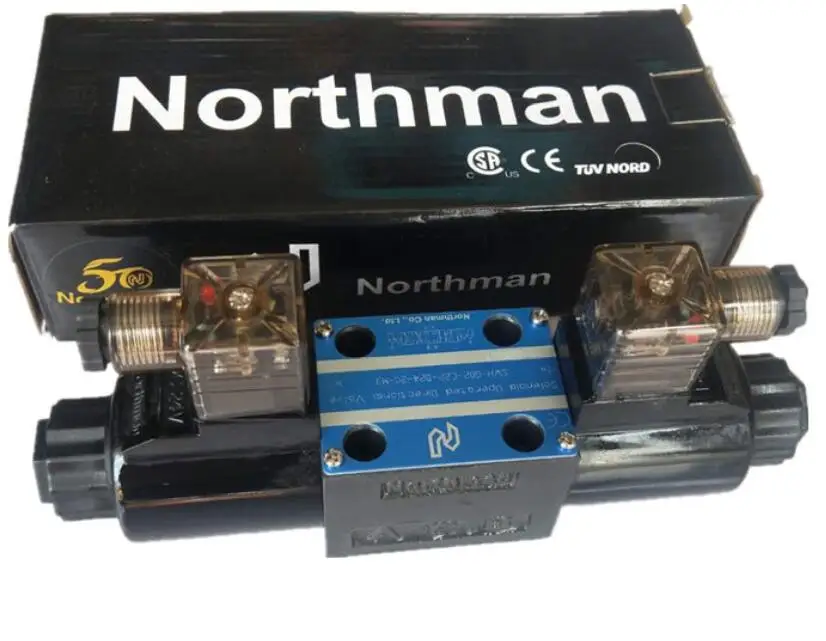 

Northman Co.,ltd. SWH-G02-C22-D24-20-M3 Solenoid Dperated Directional Valve Hydraulic Special for injection molding machine