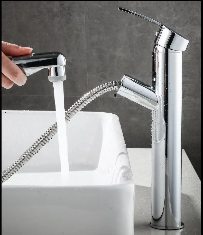 Tap Kran Rubinetto Bagno Waterfall Preta Basin Cuba Robinet Salle De Bain Grifo Lavabo Banheiro Torneira Bathroom Sink Faucet