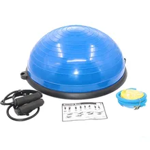 Высокое качество 58 см экологически чистое оборудование для пилатеса баланс полусфера тренажерный зал Йога Фитнес волновой мяч йога мяч
