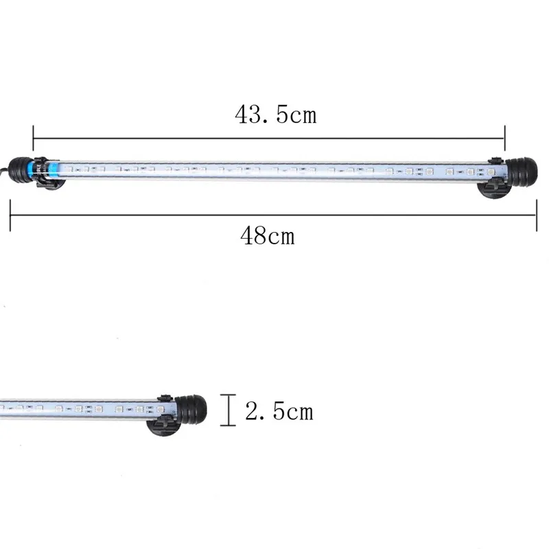 Белый светильник s аквариум светодиодный светильник ing Arowana светильник погружные, амфибии лампа для аквариума