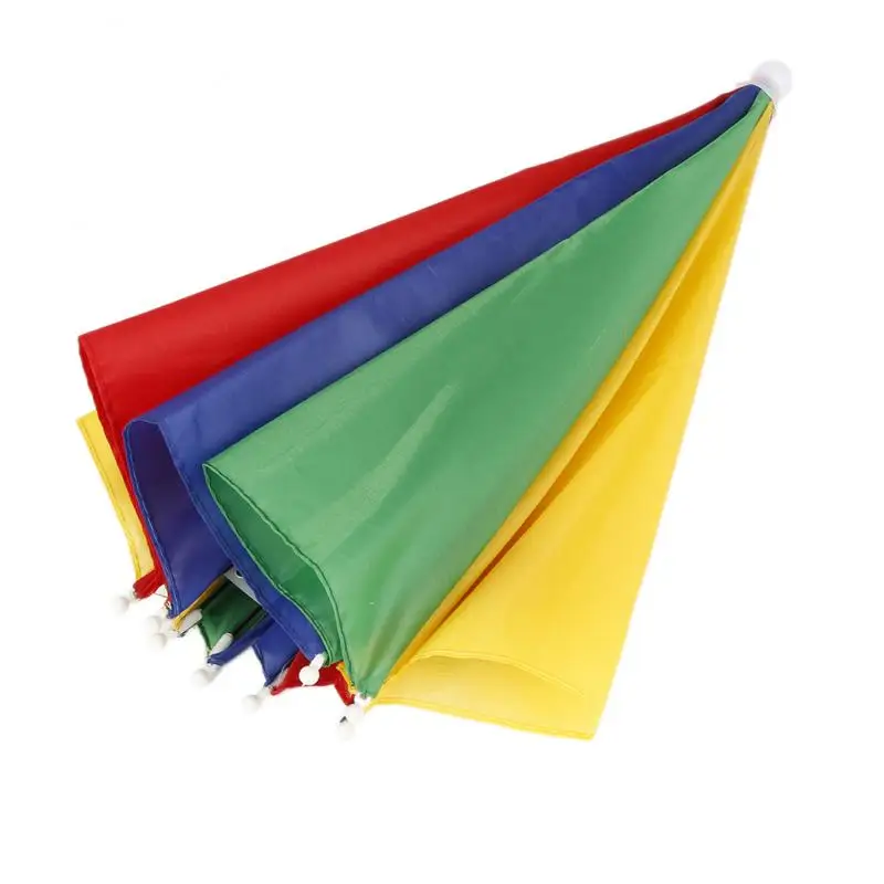 Портативный наружный Спорт 55 см зонт шляпа складной Женский Мужской Зонт Рыбалка