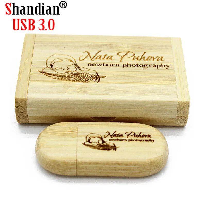 SHANDIAN из орехового дерева флеш накопитель USB 3 0 4GB/8GB/16GB/32GB/64GB 128GB Бесплатная логотип