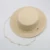 Fashion shell Chain Beach Hat For Women Summer Flat White Sun Hats Necklace Strape Hat 12