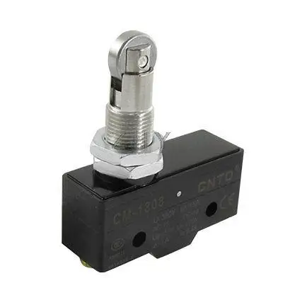 

Gold Tone Screw Terminals Parallel Roller Plunger Micro Switch CM-1308