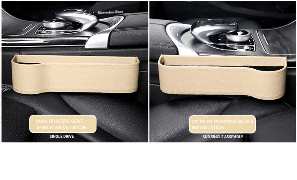 Автомобильное сиденье щелевой карман Catcher Органайзер коробка для хранения для телефона для бутылок держатель чашки