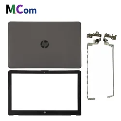Cubierta trasera de LCD para portátil, bisagras frontales para HP 15 BS 15T BS 15 BW 15Z BW 250 G6 255 G6 924894 001, color gris, novedad