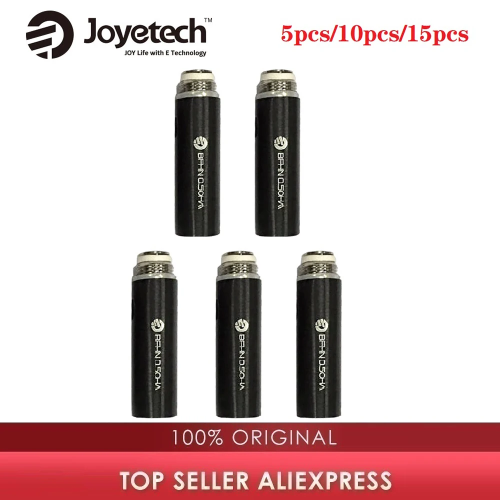 5/10/15pc Original Joyetech BFHN Coil 0.5ohm MTL Head for EGo AIO ECO Replacement Coil