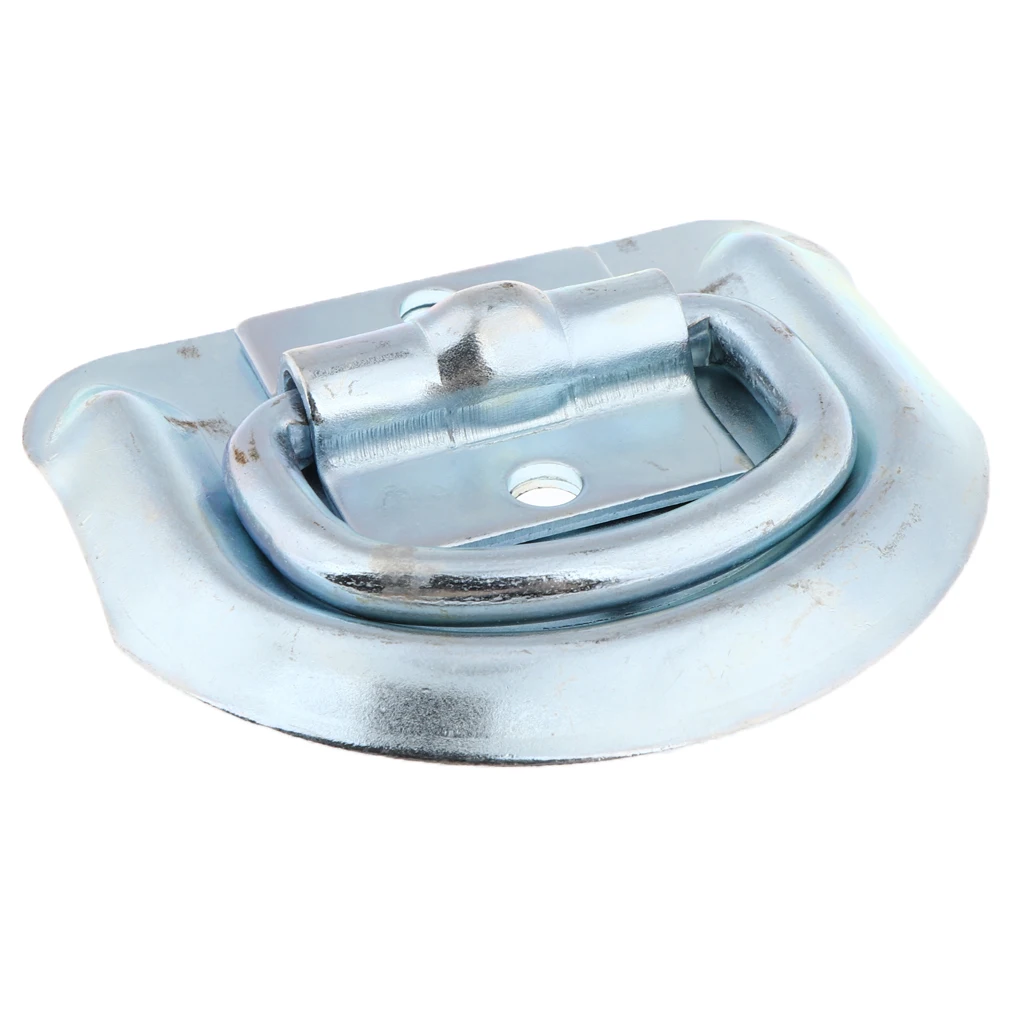 D Ring Weld On Tie Down Anchor with Recessed Pan Heavy Duty Flatbed Truck Trailer Chain Ratchet Strap Cargo