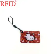 UID S50 1K 13,56 Mhz перезаписываемый сменный брелок NFC RFID водонепроницаемый брелок жетон тег карта контроля доступа