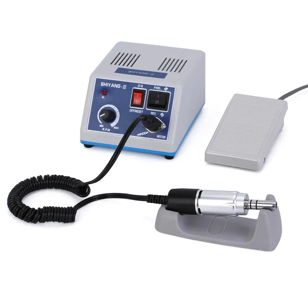 Dental 35000 RPM E Type Polishing Micro Motor Handpiece + Micromotor Polisher N3 New Marathon Polishing Unit