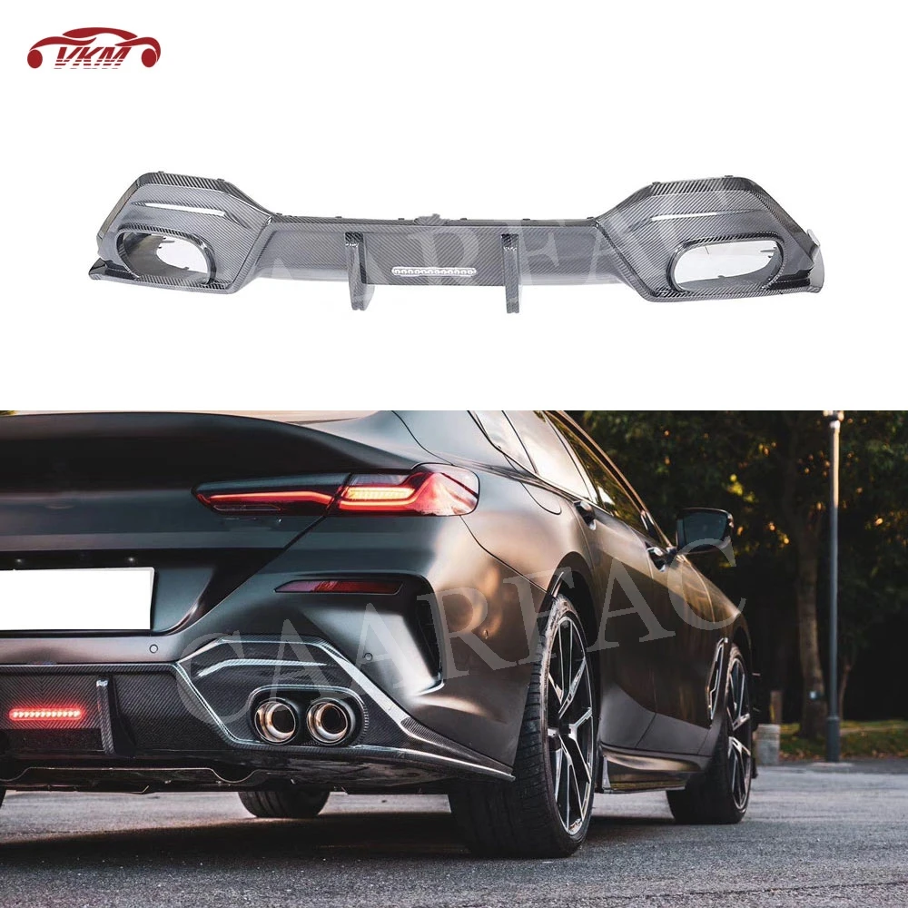 8 Series Dry Carbon Fiber Rear Lip Diffuser For Bmw 840i G14 G15 G16 ...