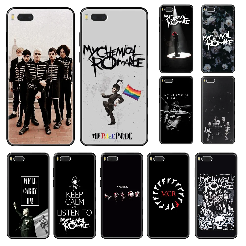 Популярный чехол для телефона My Chemical Romance MCR singer Xiaomi Redmi Mi 3 5 6 8 9 A1 2 Max3 Mix2 X SE Lite Pro