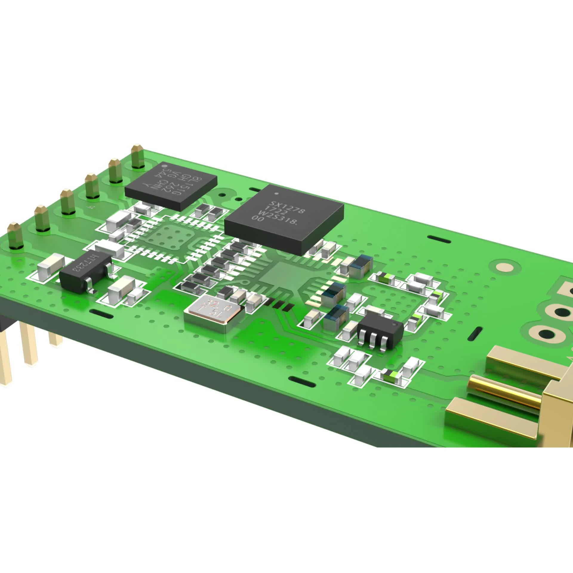 2 шт. LoRa SX1278 433 МГц беспроводной радиочастотный модуль с антенной iot трансивер UART длинный диапазон 433 мгц радиочастотный передатчик приемник