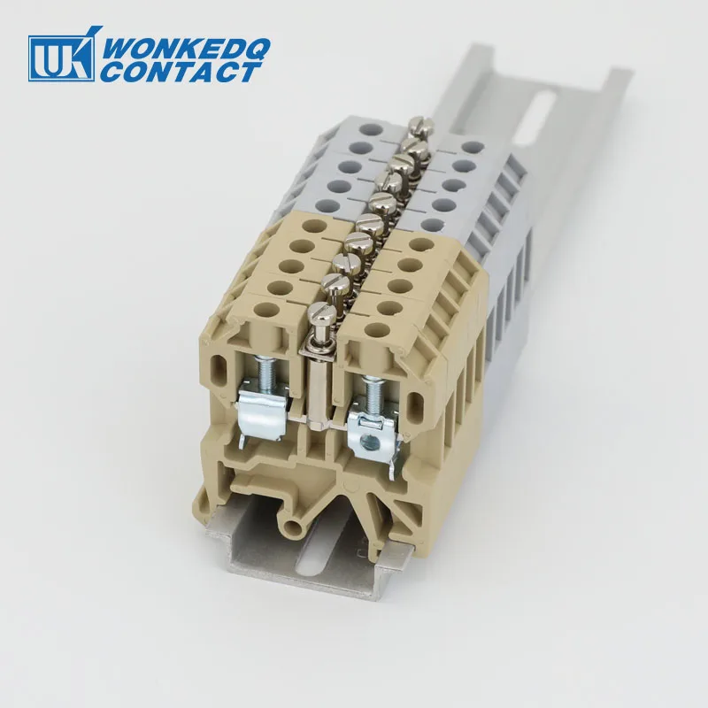 Weidmuller SAK 4Q-10 SAK тип клеммный блок аксессуары фиксированный мост для SAK-4EN din-рейку клеммные блоки