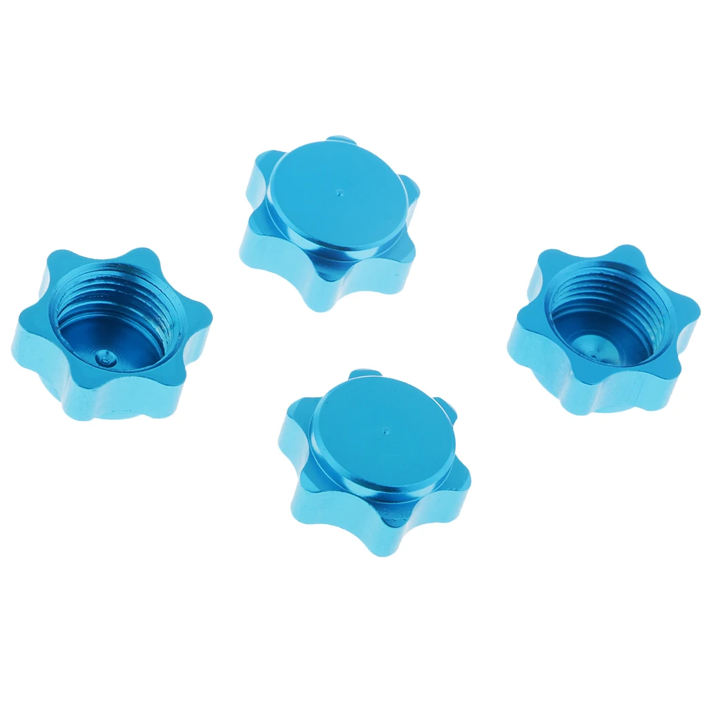 17mm Wheel Hub Hex Nut Fine Anti-dust Cover for 1/8 RC Buggy Truck HSP HPI