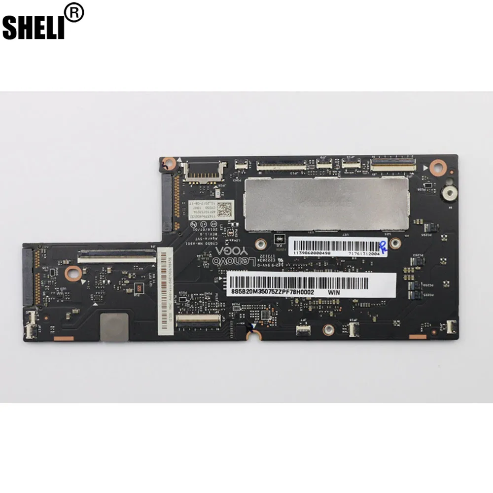 For For Lenovo Original Laptop Ideapad Yoga 910 13ikb Motherboard I7 7500 Uma 8g 5bm 100