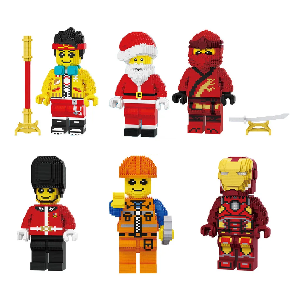 Balody Новое поступление инженер герои ниндзя экшн фигурка Детская творческая