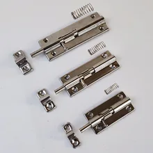 Напрямую от производителя продажи Нержавеющая сталь полуавтоматическая Реверс пружинная защелка встроенный Весна блокировки двери электрическая коробка маленькая B