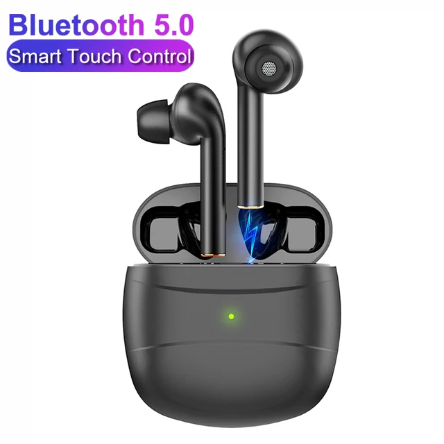 US $5.87 J3 TWS Bluetooth 5.0 Earphone With Mic Smart Touch Control Wireless Headphones Super Bass Headsets 