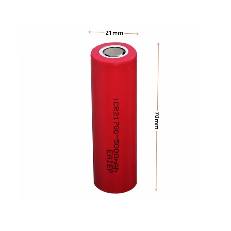 EAIEP ICR21700 50F 21700 5000mah перезаряжаемая батарея 3 7 V 5C разрядка lii 50E для мощных