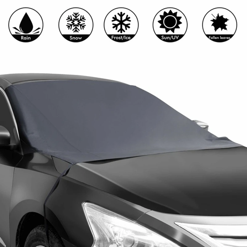 Imán coche parabrisas discos cubierta de invierno de nieve hielo Frost viento protección