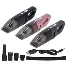 

Robot Window Cleaner Window Cleaner 120W Car Vacuum Cleaner Portable Wet and Dry USB Charging Handheld Vacuum Cleaner with 5